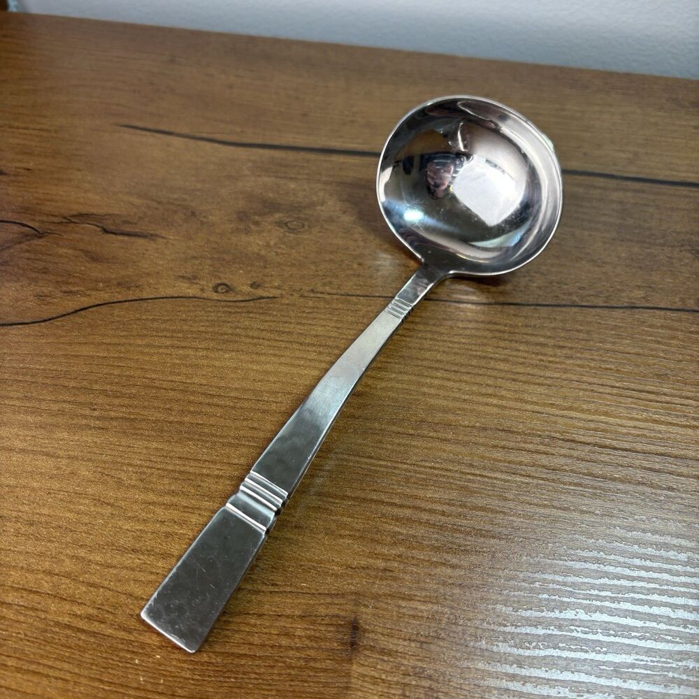 Gorham BALUSTER JAPAN Gravy Sauce Ladle Design Studios Stainless